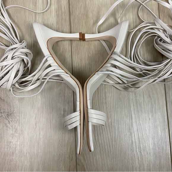 A’mmonde Atelier Aria 75 Multi Strap in Ivory - Picture 6 of 10